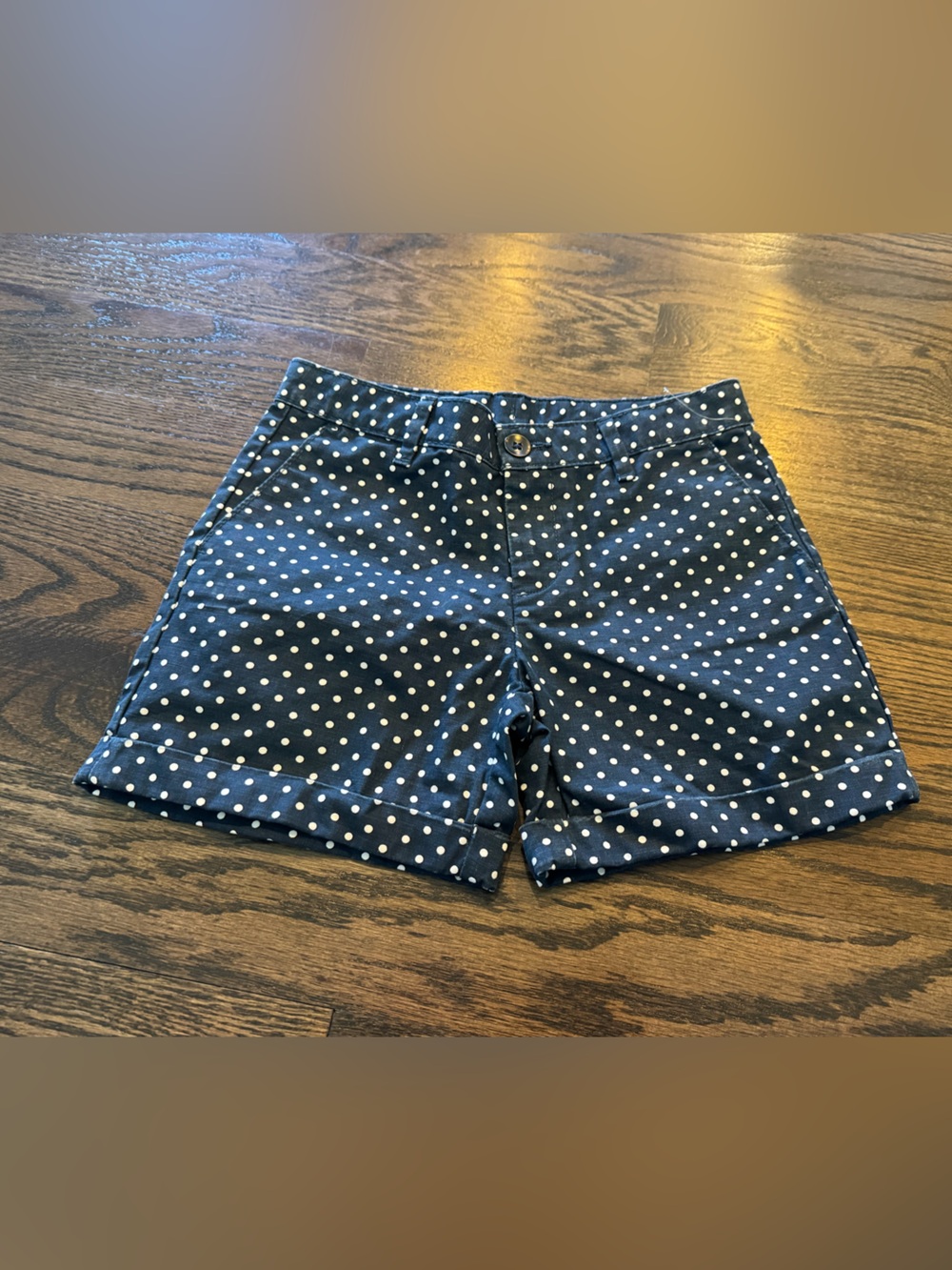 GAP Navy Blue Polka Dot Girls' Shorts